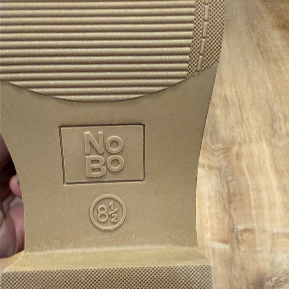 No Boundaries Tan Heeled Boots - Picture 5 of 5